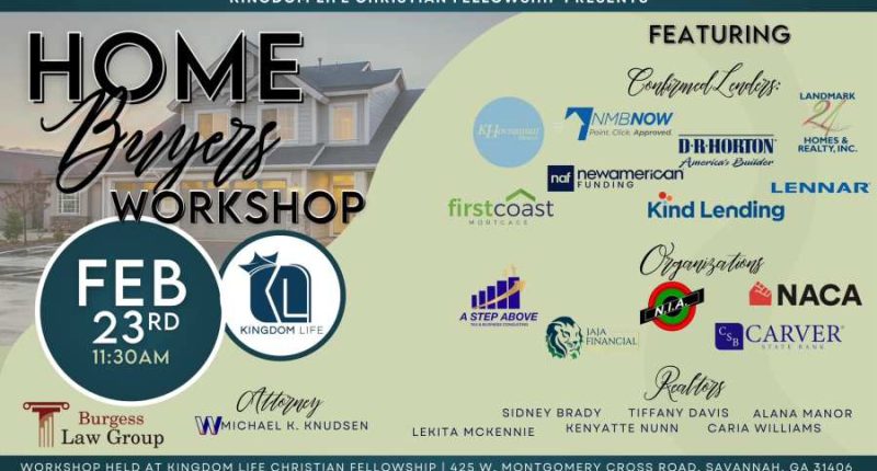 Kingdom Life Fellowship hosts Home Buyer's Workshop