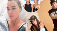 Kyle Richards, Morgan Wade race to Teddi Mellencamp’s side as she undergoes emergency surgery for brain tumors