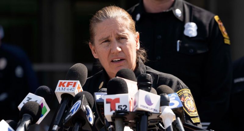 LA mayor Karen Bass removes fire chief Kristin Crowley for wildfire response