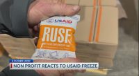 Local organization, workers react to USAID freeze