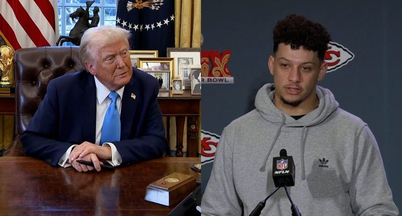 Mahomes reveals thoughts on Trump attending the Super Bowl