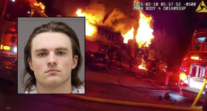 Man drove 740 miles to set fire to rival's home: Police