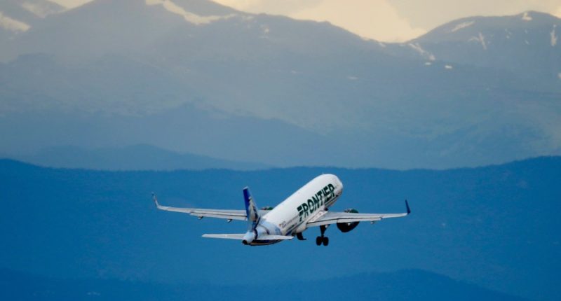Man punched window on Frontier flight from Denver: Police