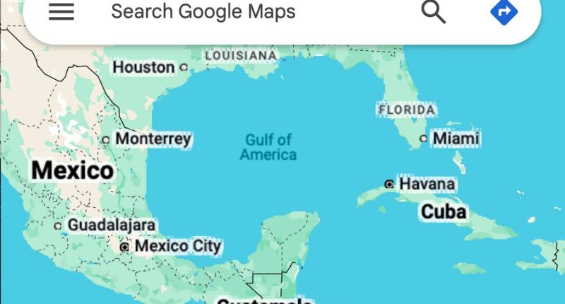 MapQuest trolls Trump by letting users rename 'Gulf of America'