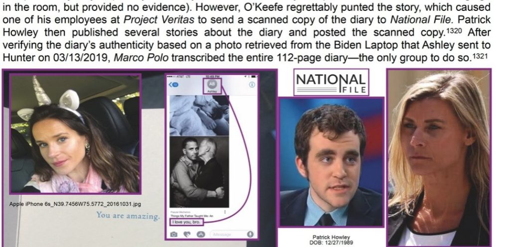 Marco Polo Credits Patrick Howley and National File For 'Courage' And 'Doggedness' For Breaking Ashley Biden Diary Story