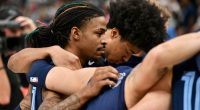 Medics attend to fan who collapsed courtside at Spurs, Grizzlies game