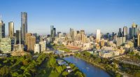 Melbourne skyline, Australia