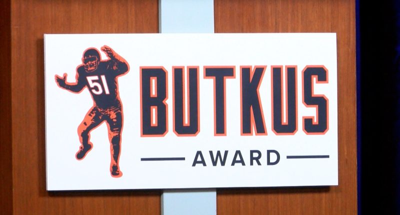 Memorial Stadium hosts Butkus Award ceremony