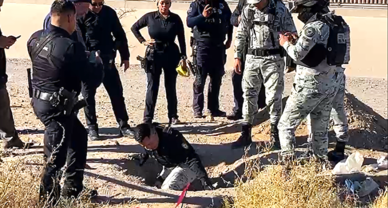 Mexico continues to dig for border tunnels, US watches