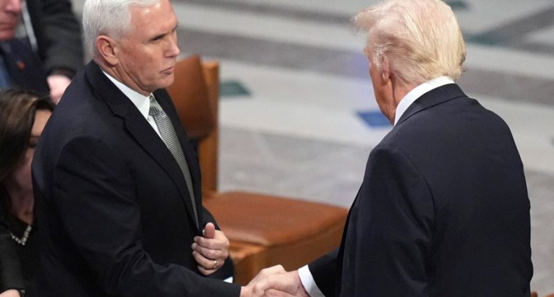 Mike Pence emerges as one of the few Republicans willing to challenge Trump 2.0