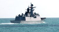 Minister sounds warning about 'extremely capable' Chinese warships carrying ballistic missiles with a range of 1,000km