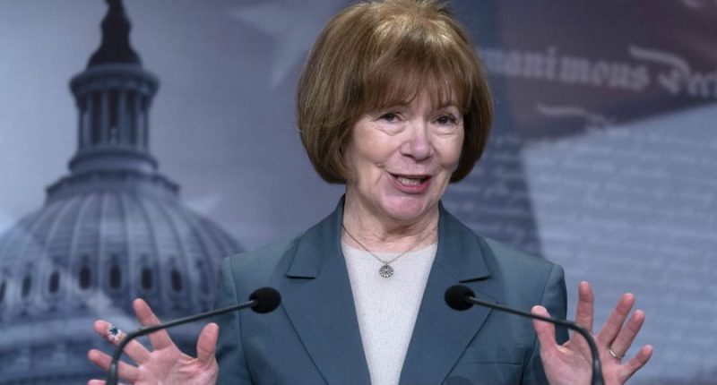 Minnesota Sen. Tina Smith announces she won't seek reelection in 2026