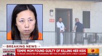 Mom found guilty of using meat cleaver to kill her children