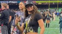 More humiliation for Travis Kelce as ex-girlfriend Kayla Nicole celebrates on field with Eagles at Super Bowl