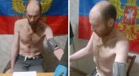 New unverified footage has emerged of Australian prisoner of war Oscar Jenkins appearing to receive medical testing from his Russian captors.