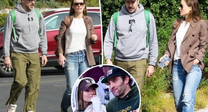 Olivia Wilde, ex Jason Sudeikis reunite amid her reported new romance with ‘passionate’ actor Dane DiLiegro