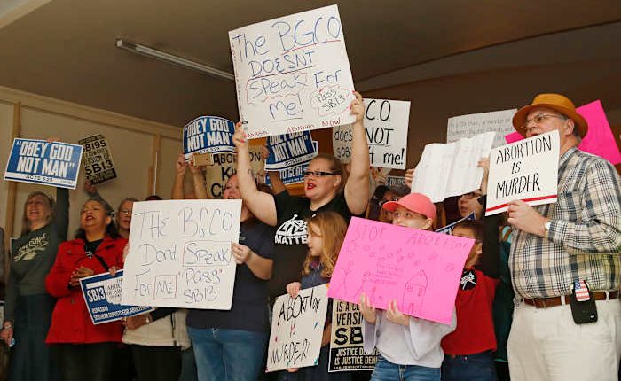 Once off the table, bills to charge women who get abortions with murder get votes before failing