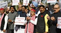 Opposition lawmakers protest alleged mistreatment of Indian deportees by US