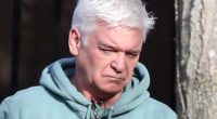 Phillip Schofield looks downcast as he puts the bins out hours after ex co-star Holly Willoughby was the talk of the town while promoting huge TV comeback show Celebrity Bear Hunt