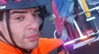 Pictured: British cyclist, 32, who hacked OAP to death with an axe 'after being tied up and raped at 75-year-old's home in Finland'