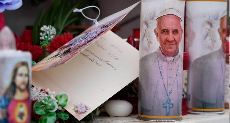 Pope Francis pneumonia: Italy Prime Minster visits pope in hospital, says he's in good spirits as tests show slight improvement
