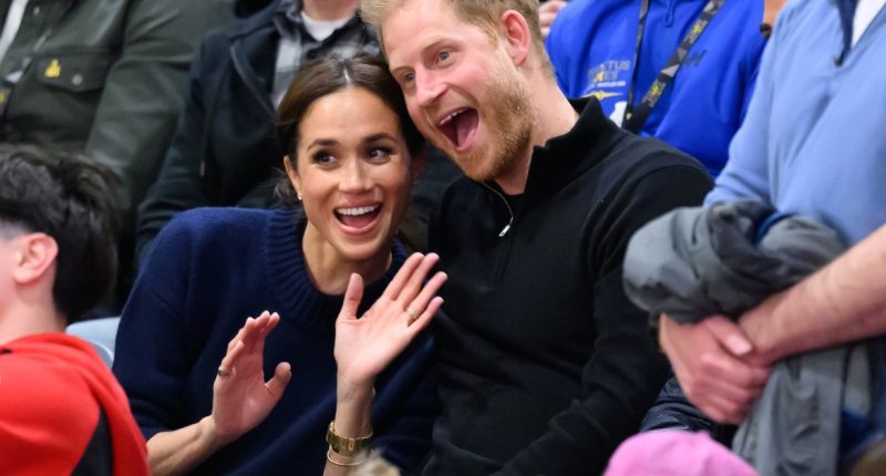 Prince Harry Playfully Invites Meghan Markle to Sing on Stage