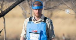 Prince Harry showed son Prince Archie famous Princess Diana landmine walk footage