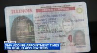 REAL ID requirements: Illinois Secretary of State clears up federal ID confusion, DMV adding more appointments