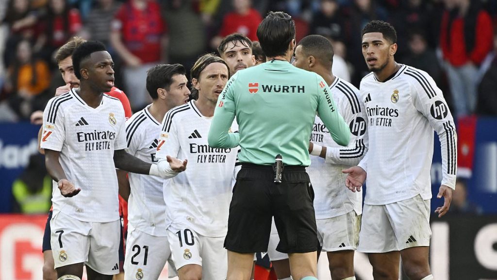 Real Madrid 'are considering LEAVING LaLiga over Jude Bellingham red card row' with 'THREE leagues in the running' to become their new home, wild report in Spain claims