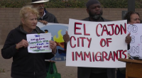 Residents protest El Cajon mayor's resolution supporting Trump's immigration crackdown