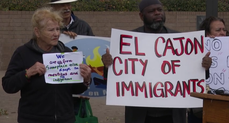 Residents protest El Cajon mayor's resolution supporting Trump's immigration crackdown