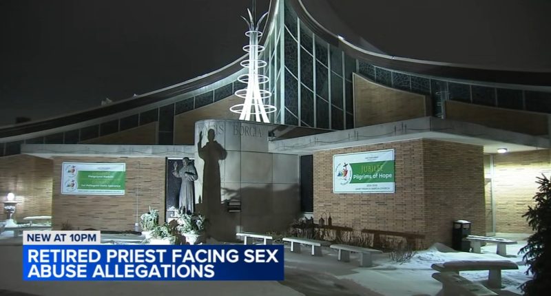 Retired priest Monsignor Daniel Mayall accused of sexual abuse of a minor at Dunning church, Archdiocese of Chicago says