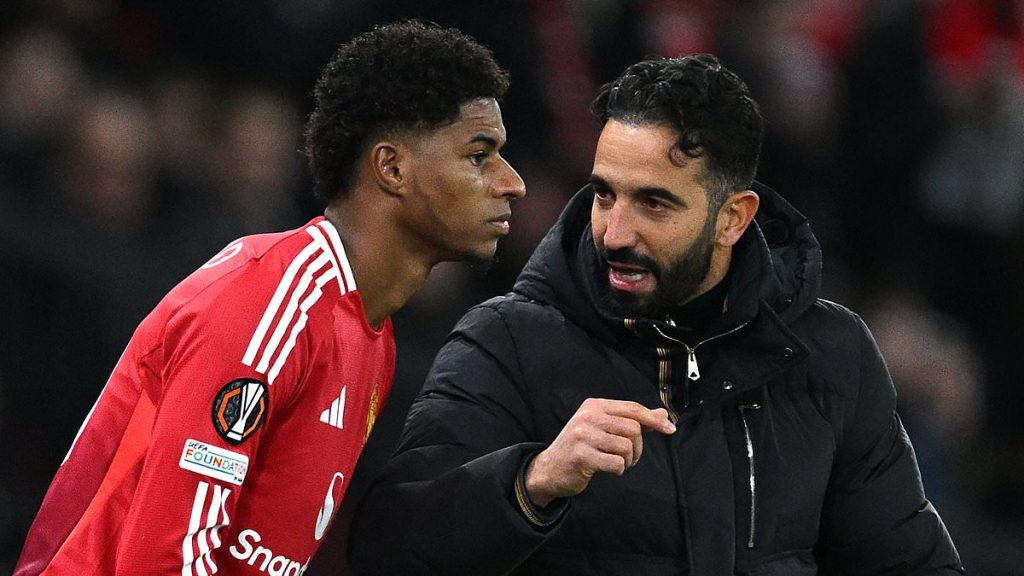 Revealed: Marcus Rashford and Ruben Amorim 'fell out just DAYS after the Man United boss' arrival at the club' - as forward's 'professionalism was questioned' in heated clash