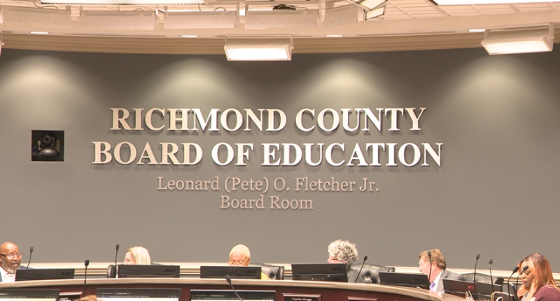 Richmond County Board of Education voting on staying in or opting out of House Bill 581