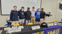 Richmond Hill celebrates 6 footballers head to college