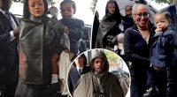 Rihanna brings kids RZA, 2, and Riot, 1, to court for their dad A$AP Rocky’s assault trial