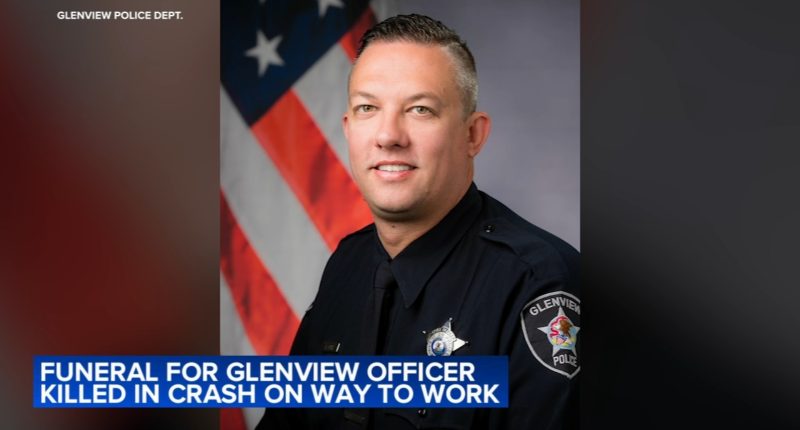 Robert Fryc funeral: Glenview police officer killed in Barrington crash to be buried in Palatine after Arlington Heights service
