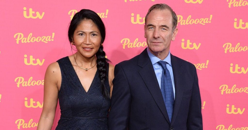 Robson Green shares update on relationship with partner Zoila after 'car crash' love life
