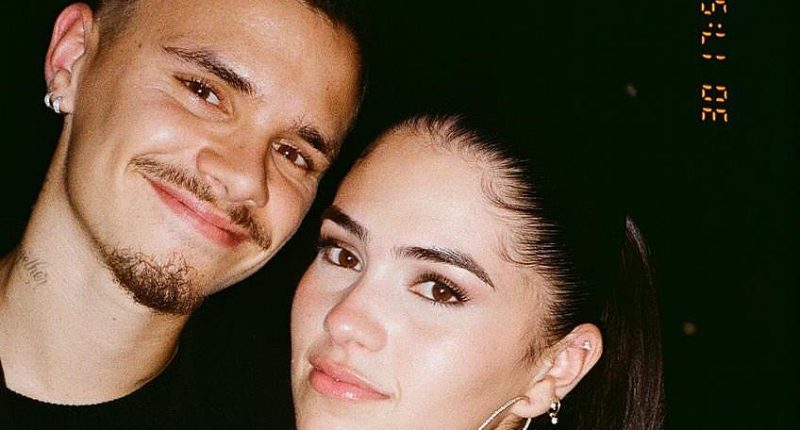 Romeo Beckham declares his love for his new girlfriend Kim Turnbull