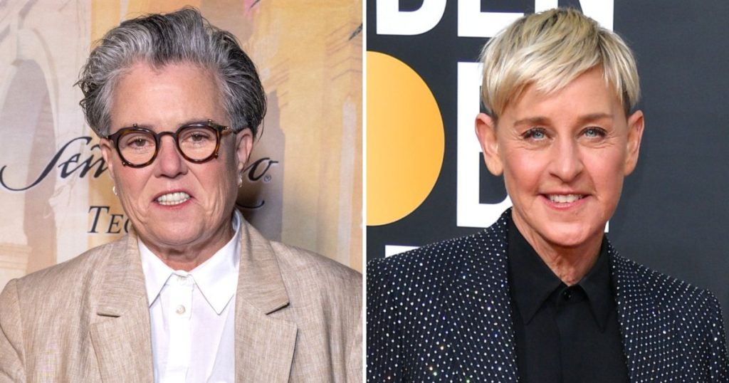 Rosie O'Donnell Wrote Comedy Special to Compete With Ellen DeGeneres