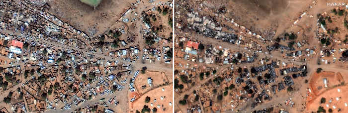 Security conditions in a famine-hit camp in North Darfur are 'unbearable,' aid worker says