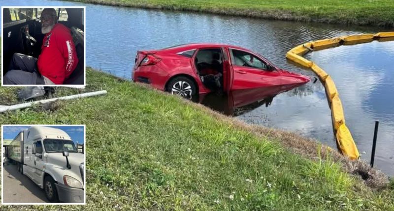 Semi driver hit woman and kid, sending them into water: Cops