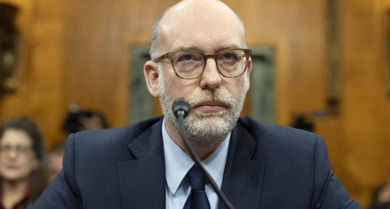 Senate Democrats protest Trump’s OMB nominee overnight