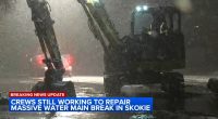 Skokie water main break update: Boil order for Skokie, Evanston water enters 2nd day as crews work on repairs