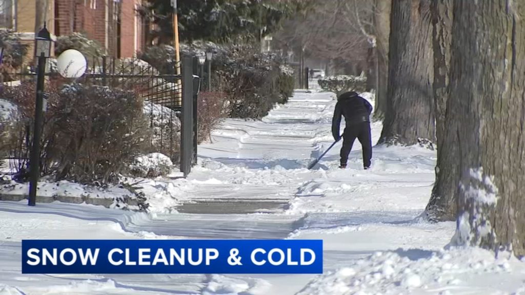 Snow totals Chicago: Bitter cold weather forecast after storm dumps several inches of snowfall; more expected this weekend