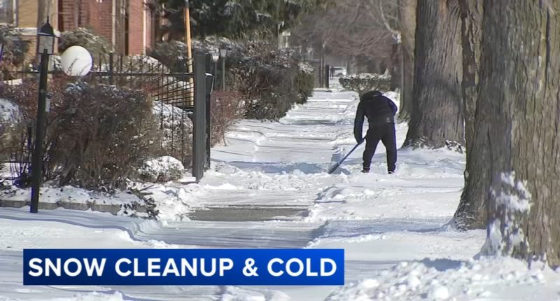 Snow totals Chicago: Bitter cold weather forecast after storm dumps several inches of snowfall; more expected this weekend