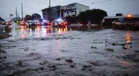 Southern California hit by destructive debris flows caused by heavy rains