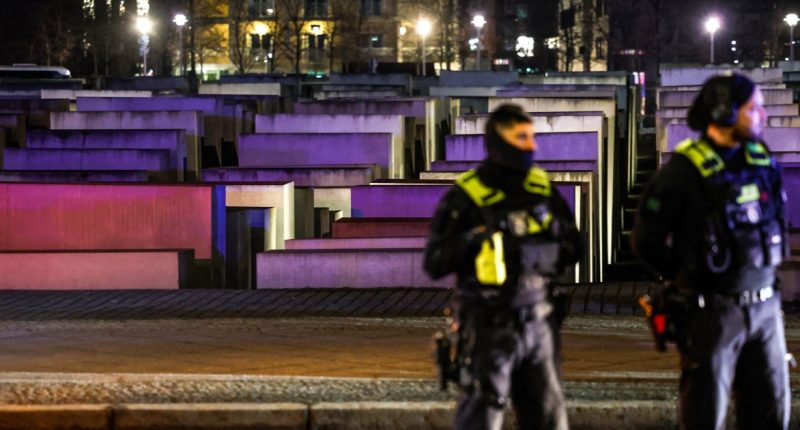 Stabbing at Holocaust memorial in Berlin triggers manhunt