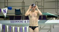 Aaron Baltaytis, a Northwestern University varsity swimmer