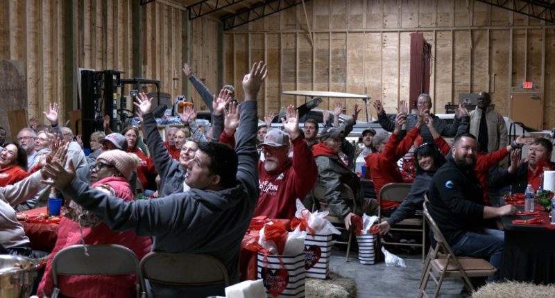 Team Rubicon gets a surprise from local residents